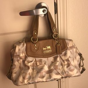 Coach Madison Op Art Satchal